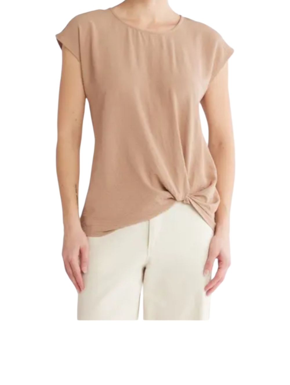 Korye Twist Front High/low Top